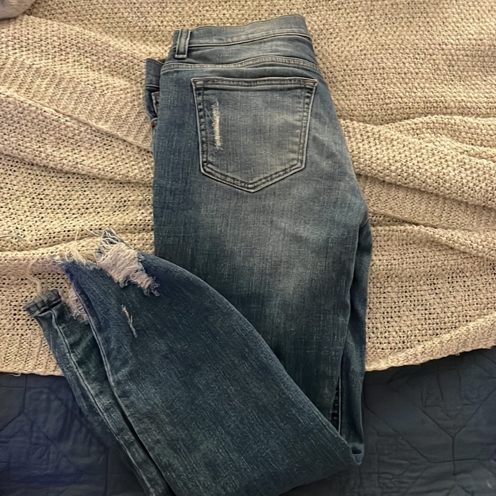 Sneak Peek Distressed Skinny Jean!